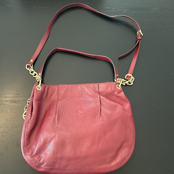 Michael Kors Bedford Luggage Leather Large Convertible Shoulder Bag - Cinnabar - Picture 3 of 11